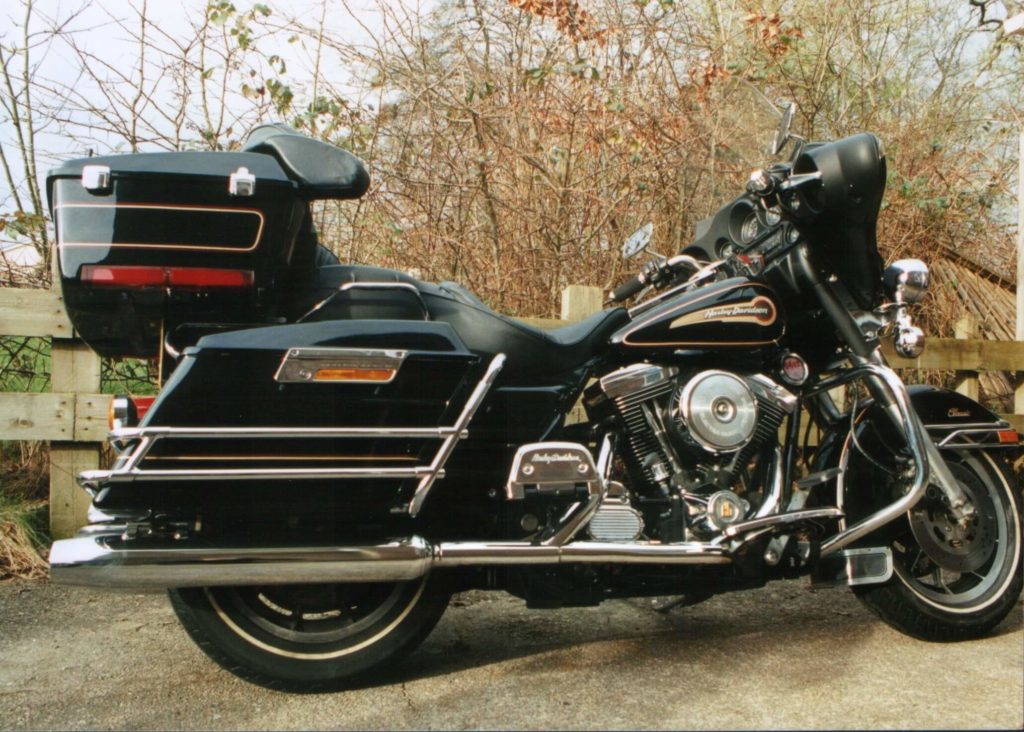Harley Electra Glide pour un road trip