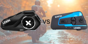 Intercom moto Lexin G2P vs B4FM