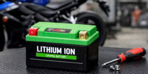 Batterie lithium moto