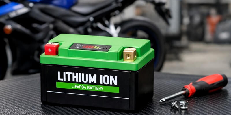 You are currently viewing Batterie moto au lithium : Gagnez en performance