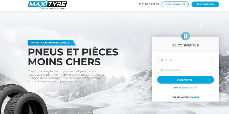 You are currently viewing Maxityre : Plateforme de pneus pour les pros