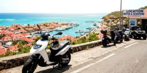 Location de scooter a Saint Barth