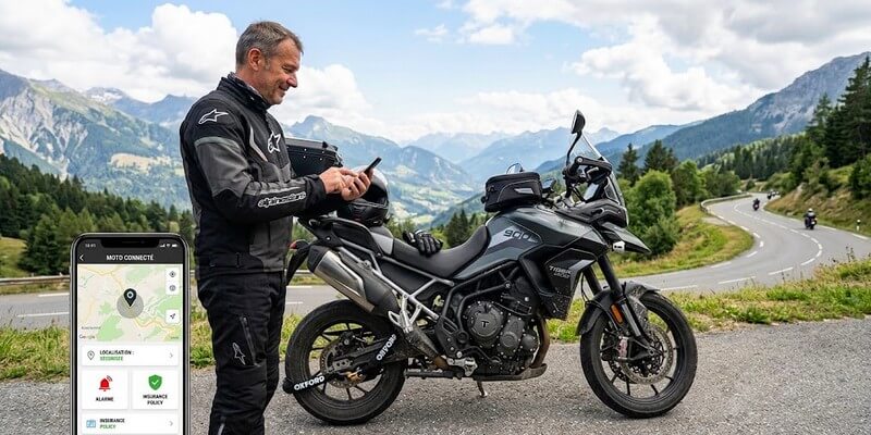 You are currently viewing Antivol, traceur et assurance sur une moto connectée